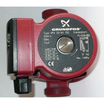 Circulation pump for Grundfos UPS 25-40 130 heating system